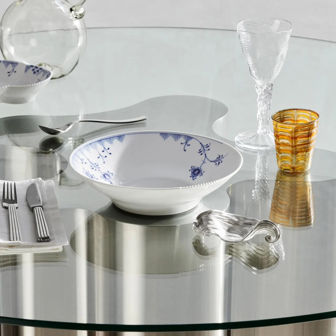 Blue Elements Deep Plate, 25 cm