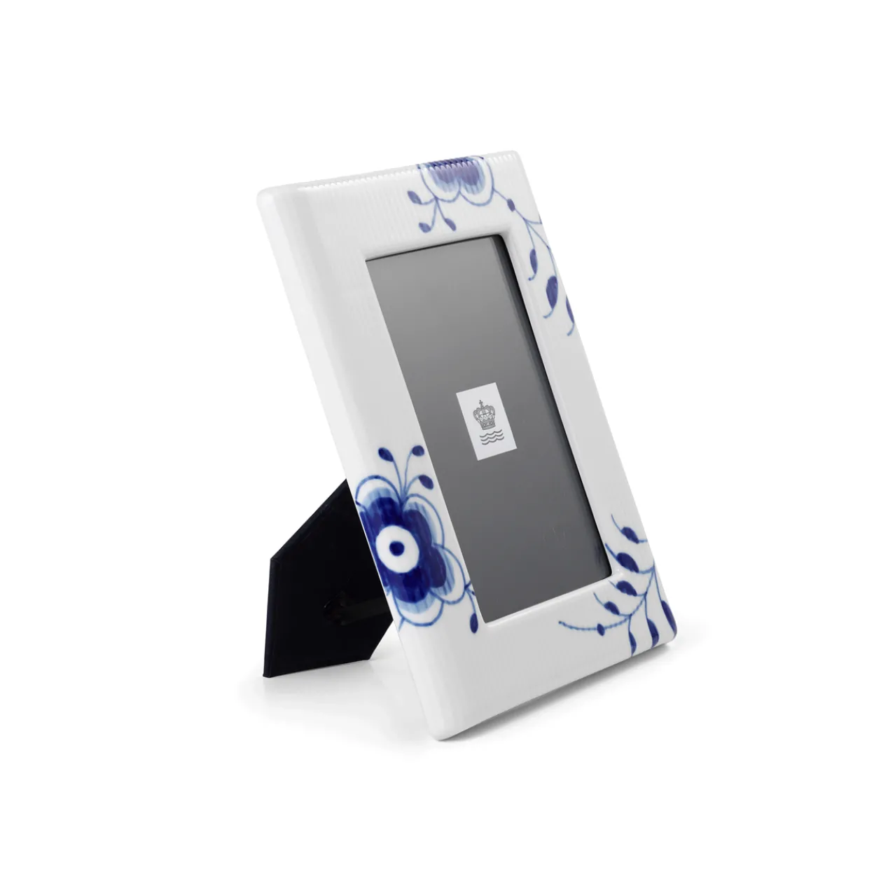 Blue Fluted Mega Picture Frame, 21 cm