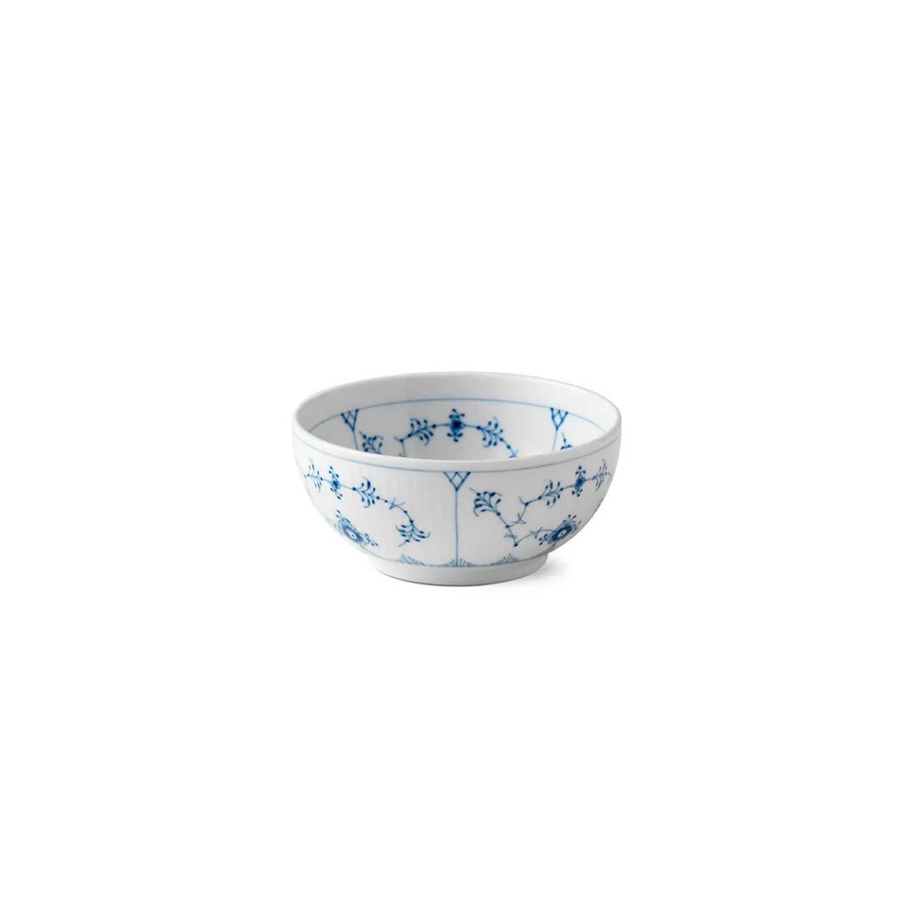 Blue Fluted Plain Bowl, 47 cl