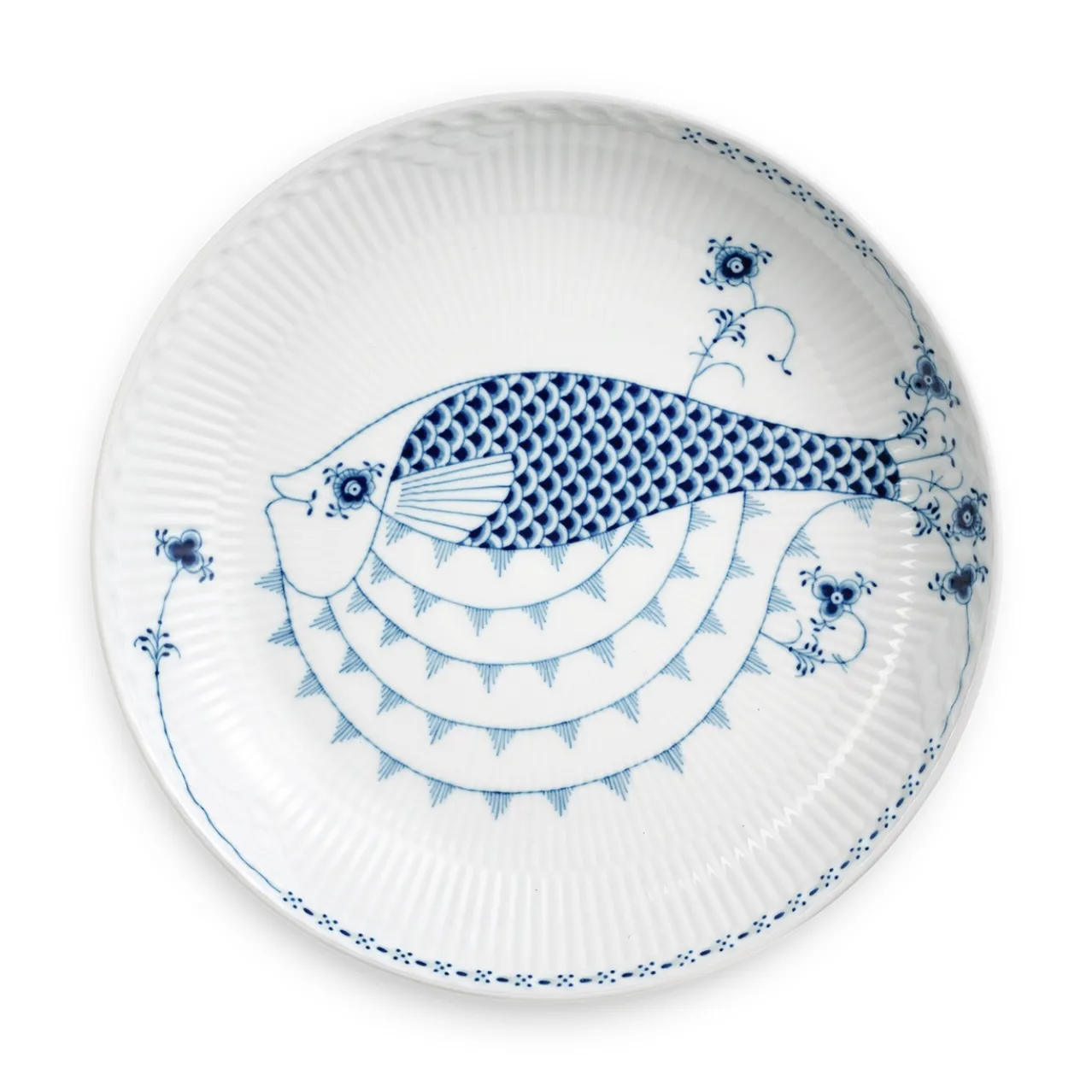 Royal Creatures Shallow Bowl, Puffer Fish, 25 cm