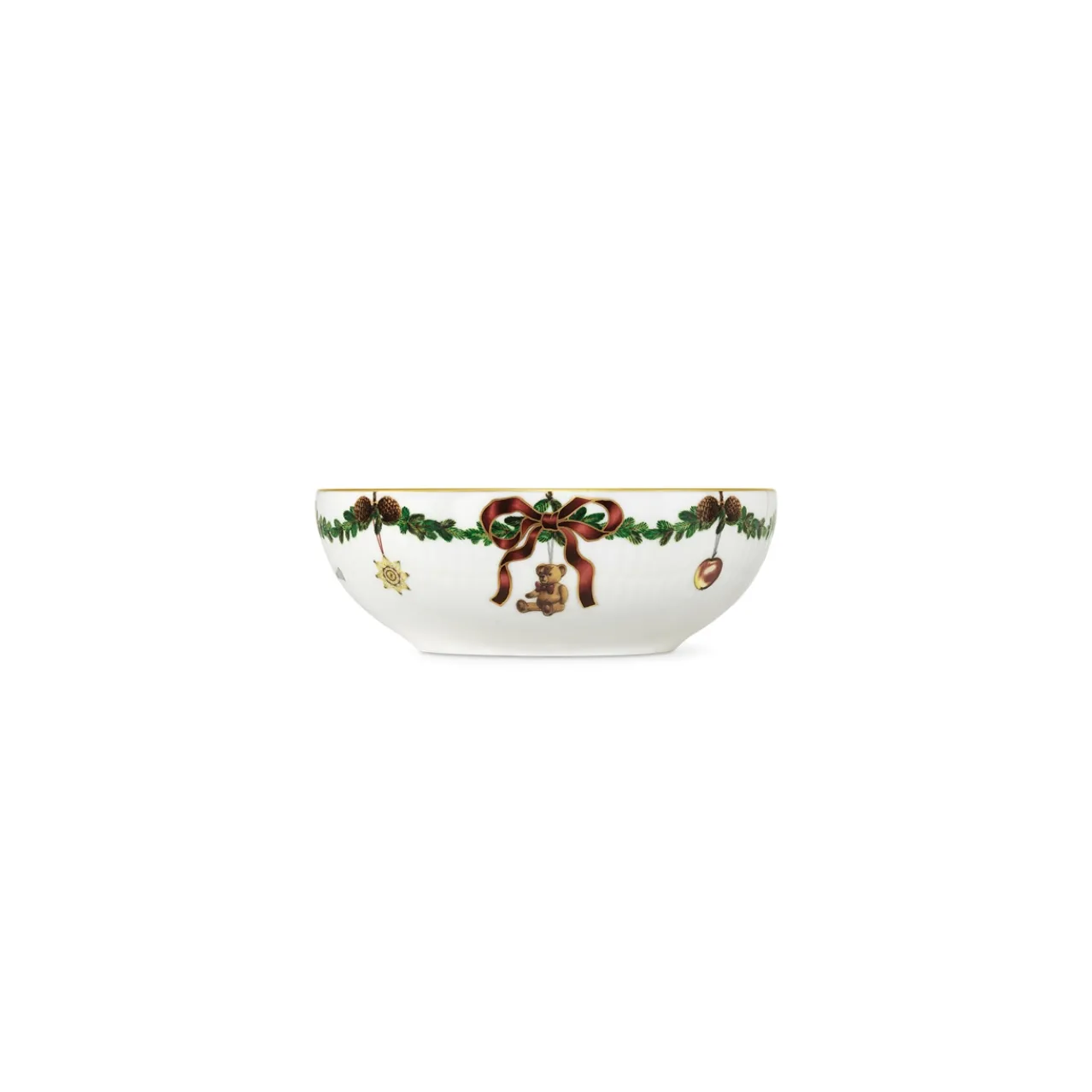 Star Fluted Christmas Bowl, 50 cl