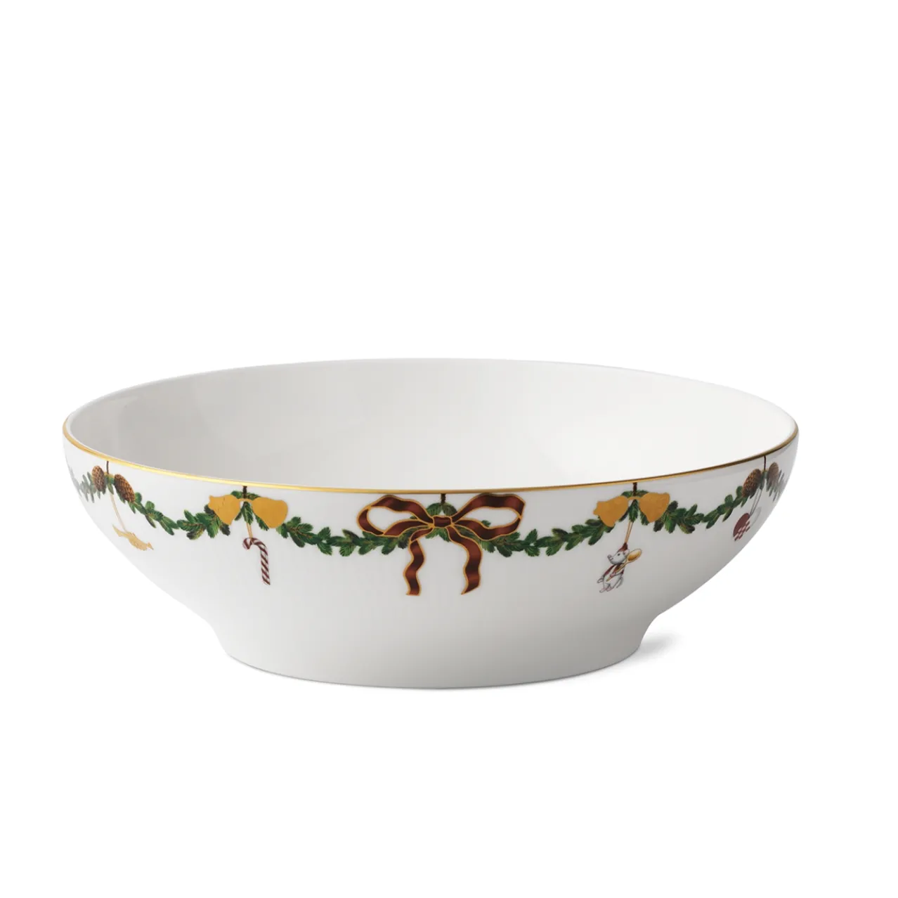 Star Fluted Christmas Bowl, 220 cl