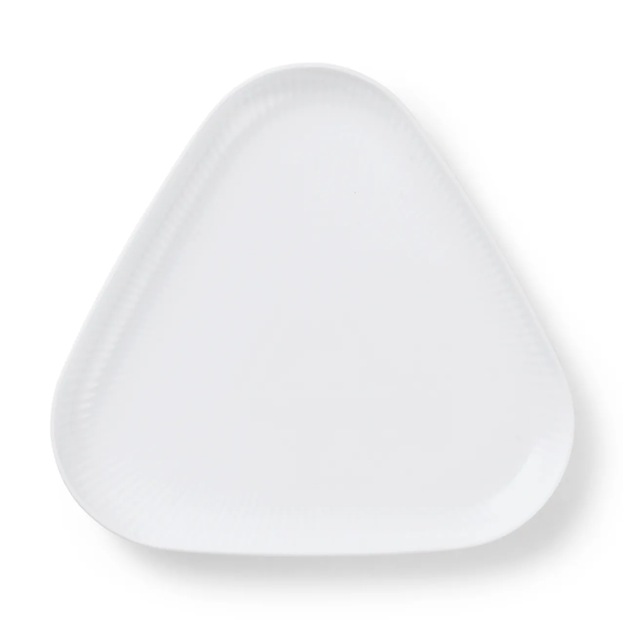 White Fluted Serving Set, 24.5 cm, 4 pcs