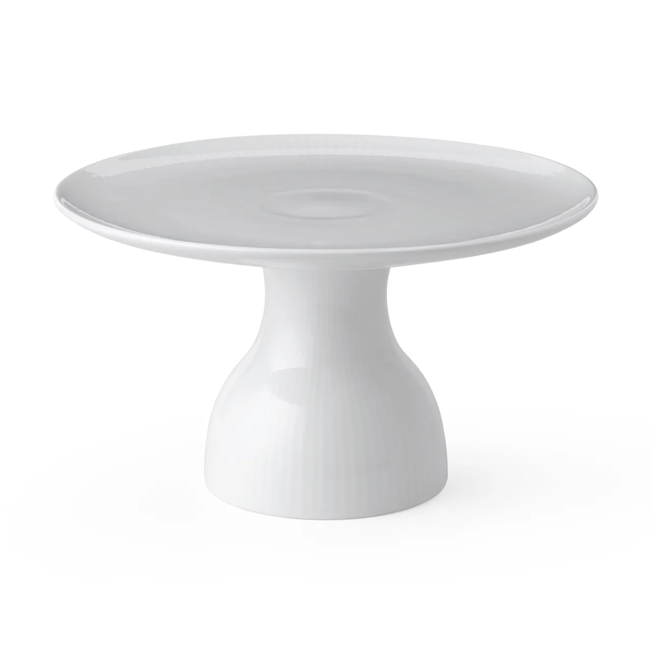 White Fluted Serving Set, 24.5 cm, 4 pcs